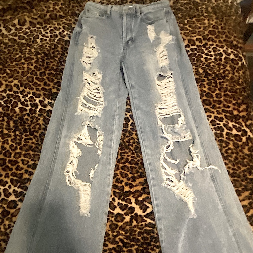 Pacsun wide leg jeans!
